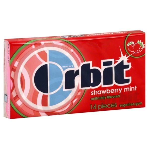 Orbit Strawberry Mint Sugarfree Gum