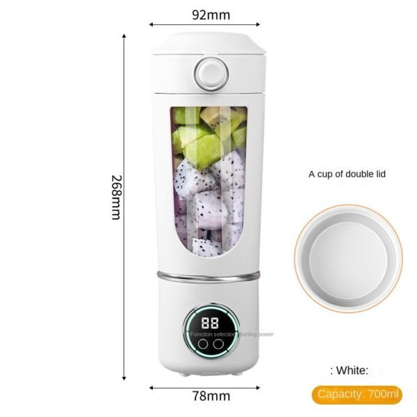 Portable USB-Charging Juicer & Ice Crusher Cup