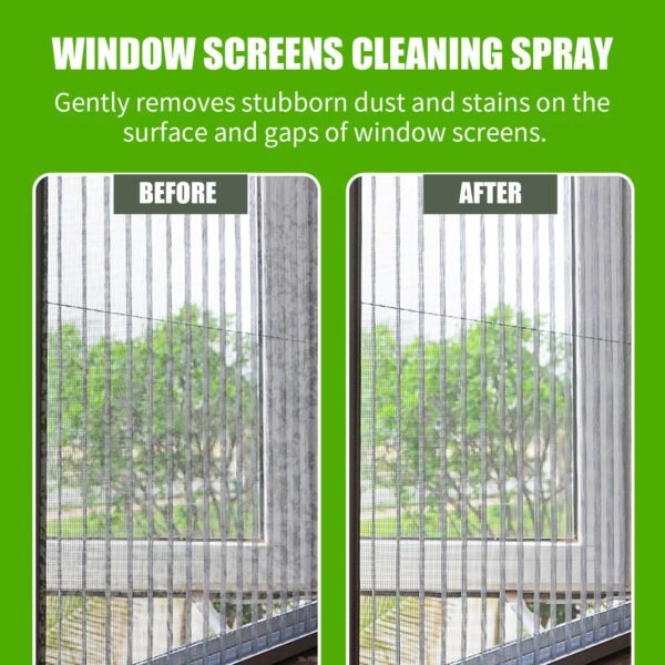 Window & Screen Foam Cleaning Spray
