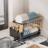 2-Tier Countertop Dish Drying Rack