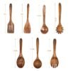 Wooden Long Handle Soup Spoon
